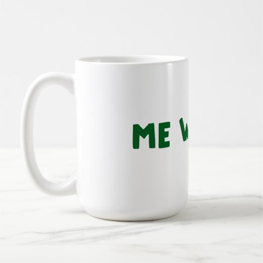 Je M'Inquiète ? Café Mug (Gauche)