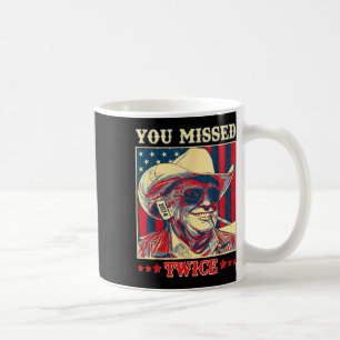 Je Miste Tweemaal Western Trump Cowboy Trump 2025 Koffiemok