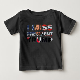 Je Mlle Président Trump Baby T-shirt