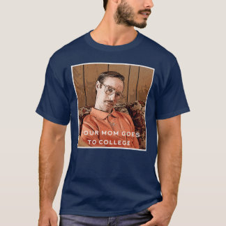 je moeder gaat naar de universiteit meisje vintage t-shirt