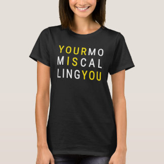 Je moeder noemt het Sarcastische moedercitaat T-shirt