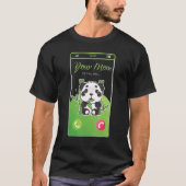 Je moeder noemt Panda Beer Mobile Incoming Cal T-shirt (Voorkant)
