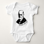 Je moeder - Sigmund Freud - ga ermee om 2 Romper (Voorkant)