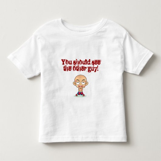 Je moet de andere zien. kinder shirts (Voorkant)