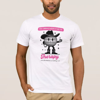 Je Moet Echt Naar Therapie - Fondsenwerving T-shirt