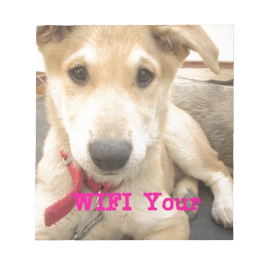 Je moet elke dag je liefde wekken notitieblok (Voorkant)