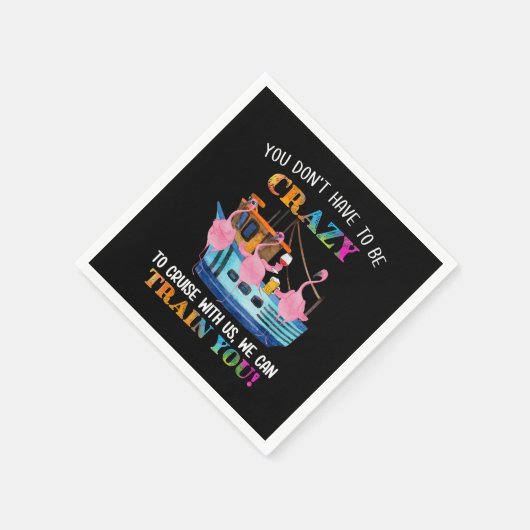 Je moet gek zijn om ons te kruisen. servet (Hoek)