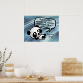 Je moet hard werken voor succes poster (Keuken)