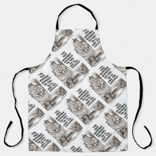 Je moet het onthouden, anders laat ik je executere schort