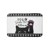 Je moet me een grappig kat-patroon zijn. badmat (Voorkant)