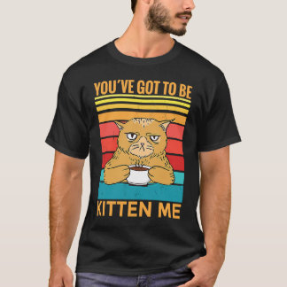 Je Moet Me Niet Pesten Met Katten Ik Ben Een Kat T-shirt