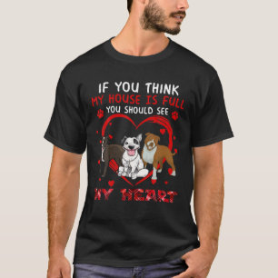 Je moet mijn hart Staffordshire Bull Terrier zien T-shirt
