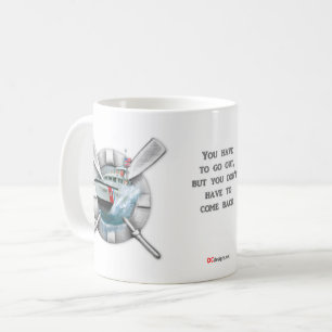 Je moet naar buiten.... USCG Coffee-Mok Koffiemok