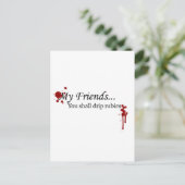 Je moet Rubies weggooien Briefkaart (Staand voorkant)