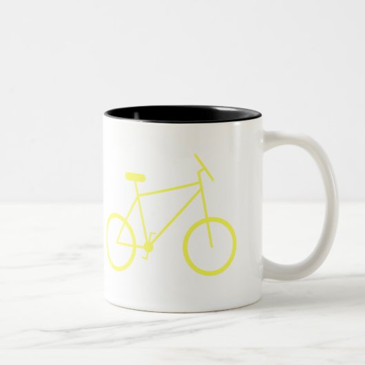 Je monte mon vélo pour travailler la tasse (Droit)