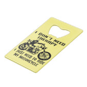 Je n’ai pas besoin de thérapie, j’ai juste besoin (Devant Angle)