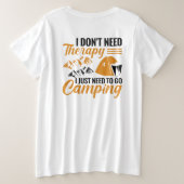 Je n’ai pas besoin de thérapie J’ai juste besoin d (Design dos)