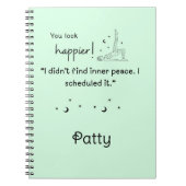 Je n’ai pas trouvé de paix intérieure Carnet photo (Devant)