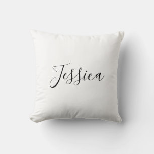 Je Naam Elegant Schrift Kussen