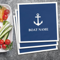 Je naam van je boot Anchor Blue