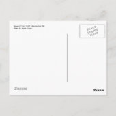 Je n'abandonne pas la carte postale (Dos)