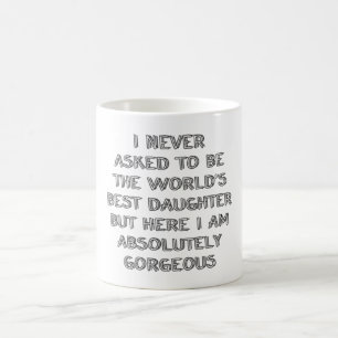 Je n'ai jamais demandé à être un mug à café