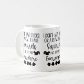Je n'ai pas de canards ou de rangées... Mug (Devant gauche)