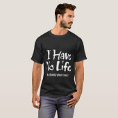 Je N'Ai Pas De T-Shirt À Manches Longues (Devant entier)
