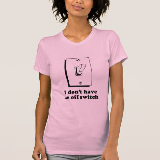 Je n'ai pas de t-shirt bébé avec interrupteur