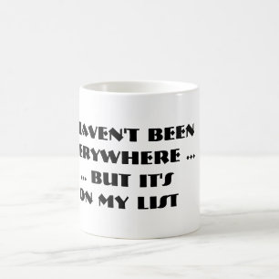 Je n'ai pas été partout mais il est sur ma tasse
