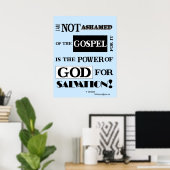 Je n'ai pas honte de l'Évangile, poster (Bureau à domicile)