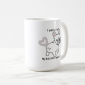 Je n'ai pas péché Frenchie mug (Devant droit)