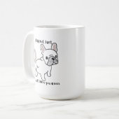 Je n'ai pas péché Frenchie mug (Devant gauche)