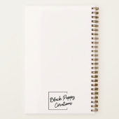 JE N'AI PAS PEUR | Fille noire | Carnet Spiral (Verso)