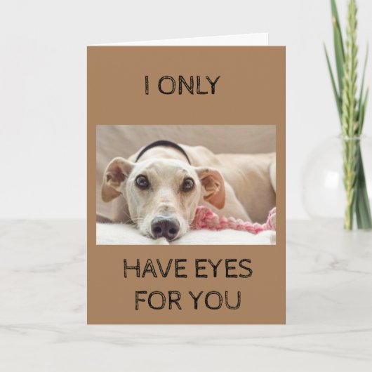 JE N'AI QUE LA CARTE "YEUX POUR VOUS" (Devant)