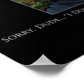 Je N'Aime Pas Aiguilles Poster Motivationnel (Coin)