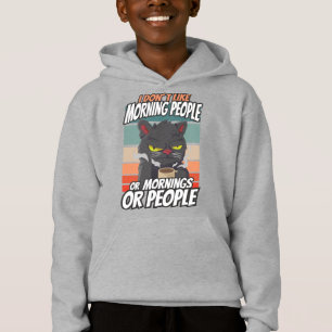 Je n'aime pas les matins, les matins ou les gens