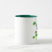 Je n'aime rien de Green Mug - Funny Coffee Cup (Centre)