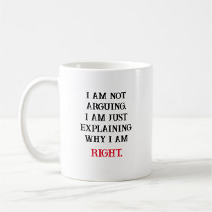Je N'Argumente Pas, Mug De Café