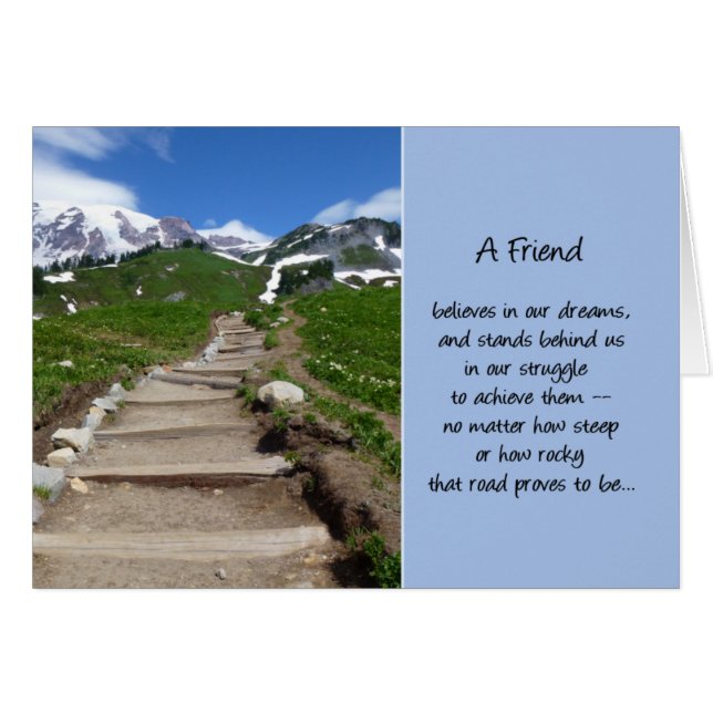 Je n'aurais pas pu y arriver sans toi... (Devant horizontal)