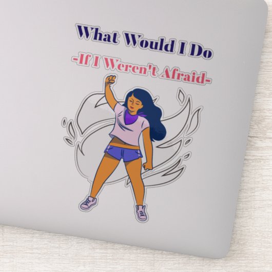 Je n'avais pas peur, Sticker (Détail)