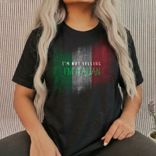 Je ne crie pas, je suis italienne T-Shirt fille it