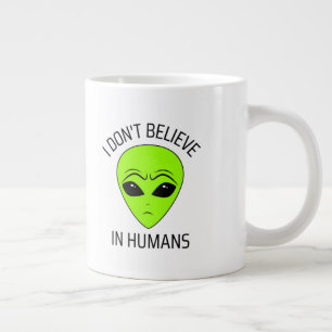 Je ne crois pas à la Mug de café humain