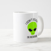 Je ne crois pas à la Mug de café humain (Devant droit)