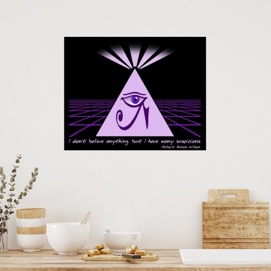 Je ne crois rien Poster (Cuisine)