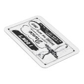 Je ne danse pas Je finance - Magnet (Côté Droit)