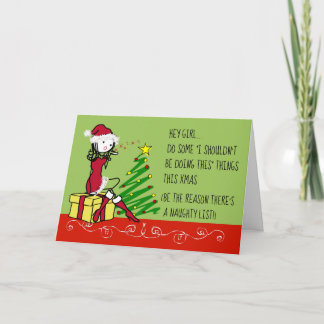 Je ne devrais pas faire cette carte de Noël de Sis