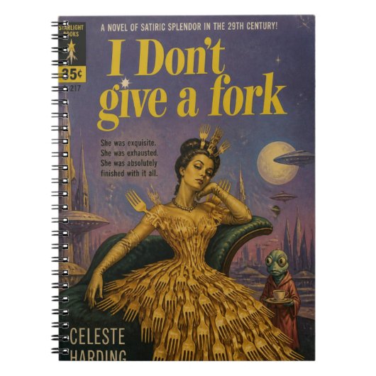 Je ne donne un fourchette Journal de couverture de (Devant)