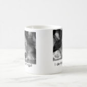 Je ne fais pas la tasse de matins-sheltie (Centre)