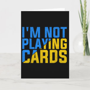 Je ne joue pas aux cartes United Ukraine 2025